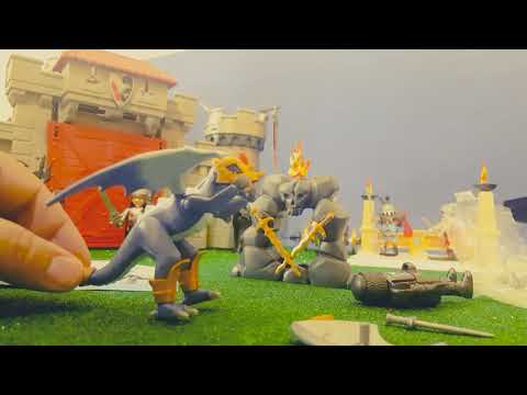 Unboxing Playmobil Maletin Caballeros Del Dragon 5657