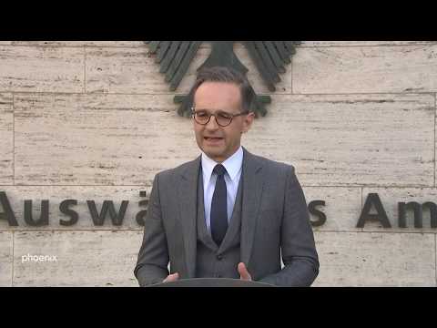 Bundesaußenminister Heiko Maas zur Rückholung deutscher Touristen am 17.04.20