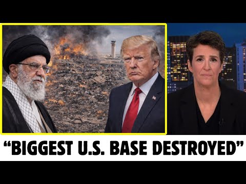 1 Min Ago: Iran Strikes the Biggest U.S. Base in Qatar (Al Udeid Air Base) | Rachel Maddow