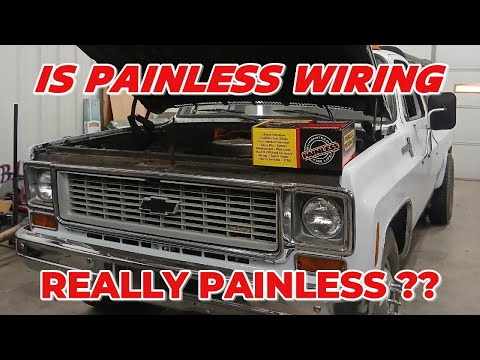 We installed a Painless Wiring Harness, But Was It Really Painless?? #automobile #truck #diy #auto