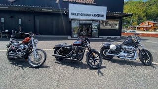 スポーツスターツーリングin桜島