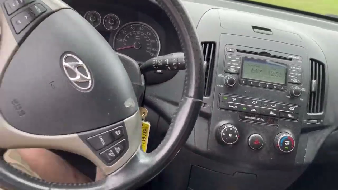 POV 2009 Hyundai Elantra touring ashtray edition test drive ...