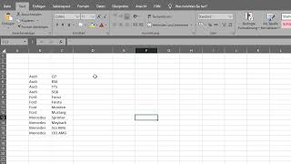 Excel: VERKETTEN-Funktion