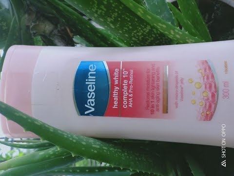 Vaseline healthy white Perfect 10 in 1 Benifits AHA & B3 Review || BY BEAUTY N SHY || IN HINDI