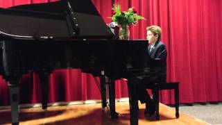 Bobby Hilliard (9 year old) performs: Frosty the Snowman, Jingle Bell Rock, and Melodic Tune