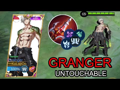 GRANGER Is Now Untouchable | Global #0 Grabger Build & New Emblem | MLBB