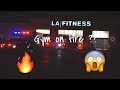 Fire at the gym !!