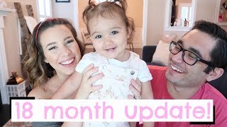 HOW WE'RE STOPPING BEDSHARING... | 18 MONTH TODDLER UPDATE! | Hayley Paige