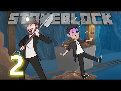 StoneBlock w/ CaptainSparklez: EP 2 - ZERO TO MOB FARM IN SECONDS