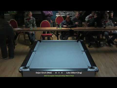 2022 European Championships - Dejan Grech (Mal) v Luke Gilbert (Eng)