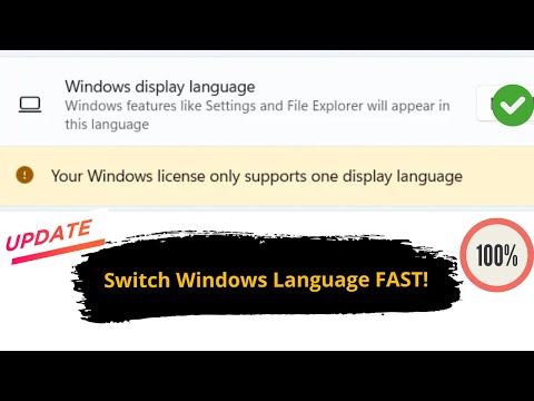How to fix your windows license only supports one display language (2025 Quick & Easy)