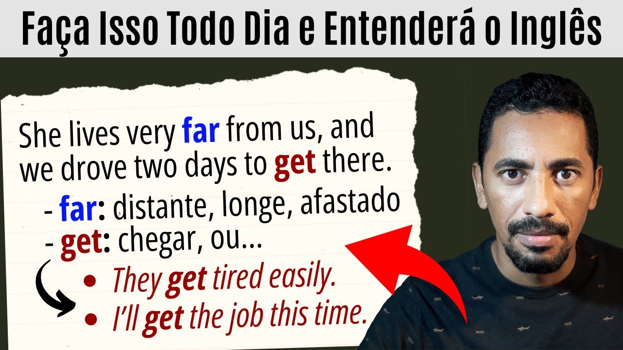 Aprenda Muito Vocabulário Fazendo Isso e Você Entenderá o Inglês | Aula de Inglês