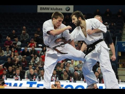 【新極真会】The 5th Karate World Cup MEN LIGHT WEIGHT 2ND ROUND 8 Magomedov vs. Moisseyev