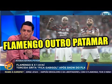 🔥🔥 FLAMENGO 6x1 AVAÍ - OUTRO PATAMAR