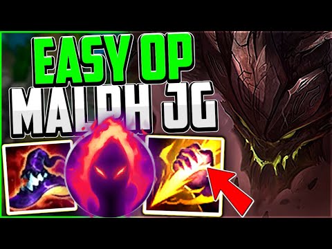 AP MALPHITE THE EASY WAY👌 (Best Build/Runes) | Malphite Jungle Guide Season 13 League of Legends