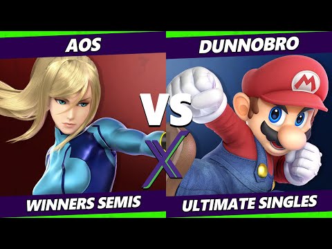S@X 459 Winners Semis - AoS (ZSS) Vs. Dunnobro (Mario) Smash Ultimate - SSBU