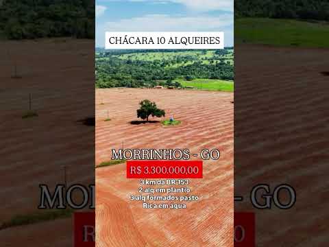 10 alqueires em Morrinhos Go / whatsapp 62 99373-6407
