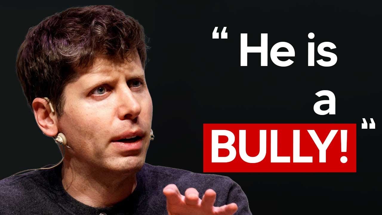 Sam Altmans Stunning Statment On Elon Musk "He Is A BULLY!" (OpenAI Vs XAI)