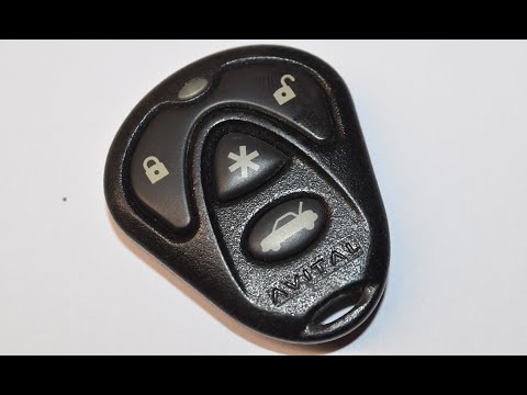 Avital Aftermarket Key Fob Battery Replacement - EASY DIY