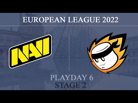 NAVI vs MNM @Chalet | EUL 2022 Stage 2 | Playday 6
