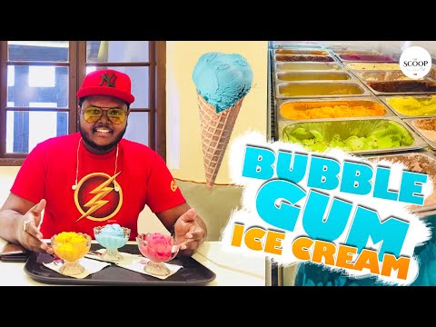 Bubble Gum Ice Cream ? | Foodie AJ by The Scoop TV | Ajith Jesudasan
