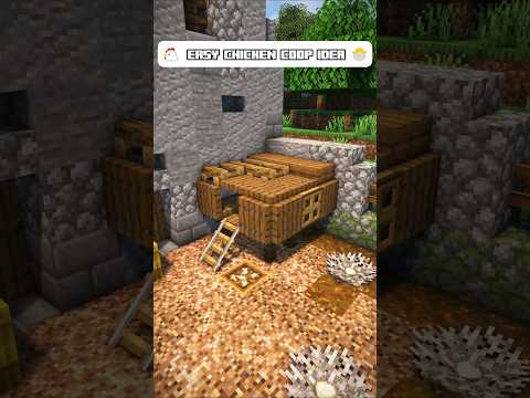 Minecraft Mini Builds Ep. 69 | Easy Chicken Coop Idea
