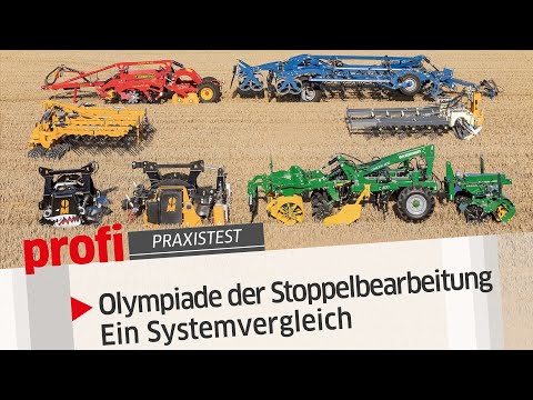 Olympiade der Stoppelbearbeitung - Ein Systemvergleich | profi #Praxistest