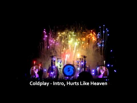 Coldplay Live @ Malieveld The Hague - Intro, Hurts Like Heaven