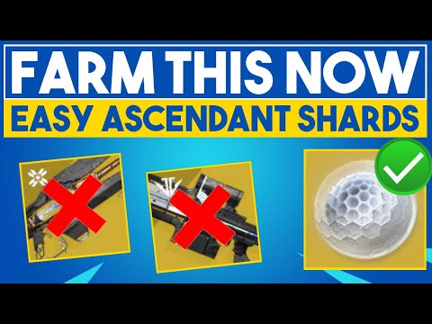 Destiny 2 - PRISM / ASCENDANT SHARD FARM - 1080 Master Nightfall Ordeal (No Divinity or Izanagi)