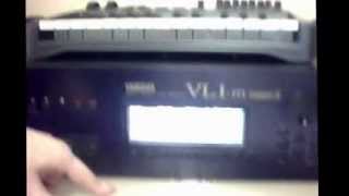 Video thumbnail for YAMAHA VL1-M/VL1 rack module power demonstration for wind controllers by Lino De Carolis SAX