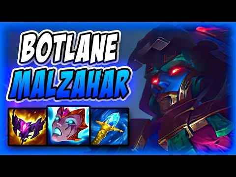 MALZAHAR BOTLANE IS JUST OP IN SEASON 12? - Malzahar S12