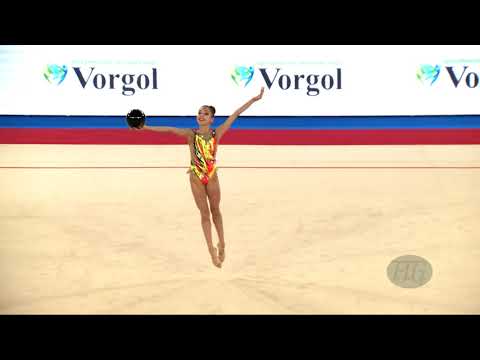 JAMIL Elisabeth (FIN) - 2019 Rhythmic Junior Worlds, Moscow (RUS) - Qualifications Ball