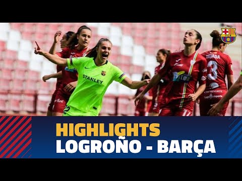 LOGROÑO 0-4 FC BARCELONA | Match highlights (Liga)