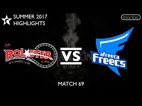 KT vs AFS All Games Highlights LCK Summer 2017 kt Rolster vs Afreeca Freecs LoL eSports