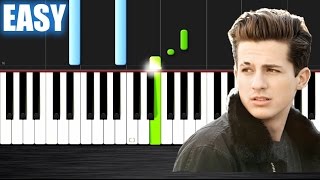Charlie Puth - Marvin Gaye ft. Meghan Trainor - EASY Piano Tutorial by PlutaX - Synthesia