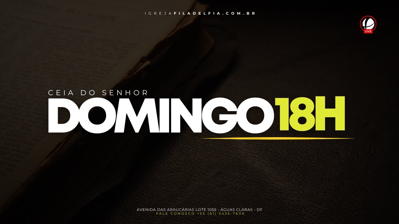 Celebre e Adore | Dom 18h | AO VIVO 08/06/2025 #ibfac