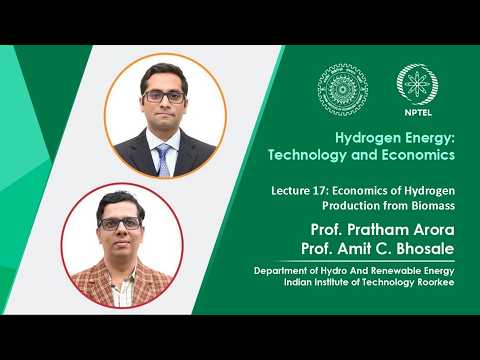 Hydrogen Energy Technology and Economics promo video by Prof Pratham Arora Prof Amit Bhosale