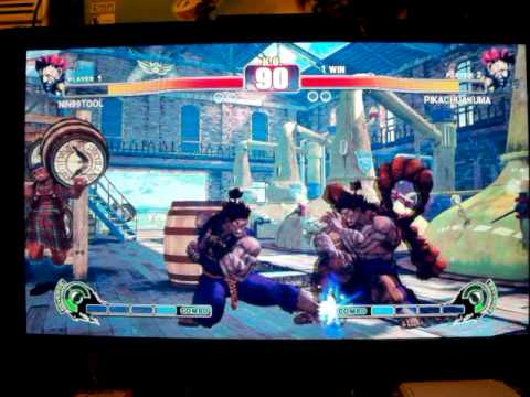 JR RODRIGUEZ ( AKUMA ) VS NIN99TOOL ( AKUMA ) STREET FIGHTER IV ON XBOX 360 GAME 2 OF 10
