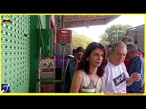 Tv Educativa Giro Pela Cidade Visita Dep  Fed Vicentinho PT à CEAGESP Marília S P