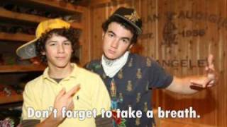 Take a breath- Jonas Brothers [full with lyrics]