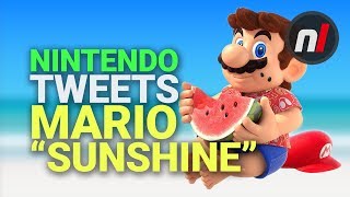 Nintendo Just Used the Words 'Mario' and 'Sunshine' in the Same Tweet