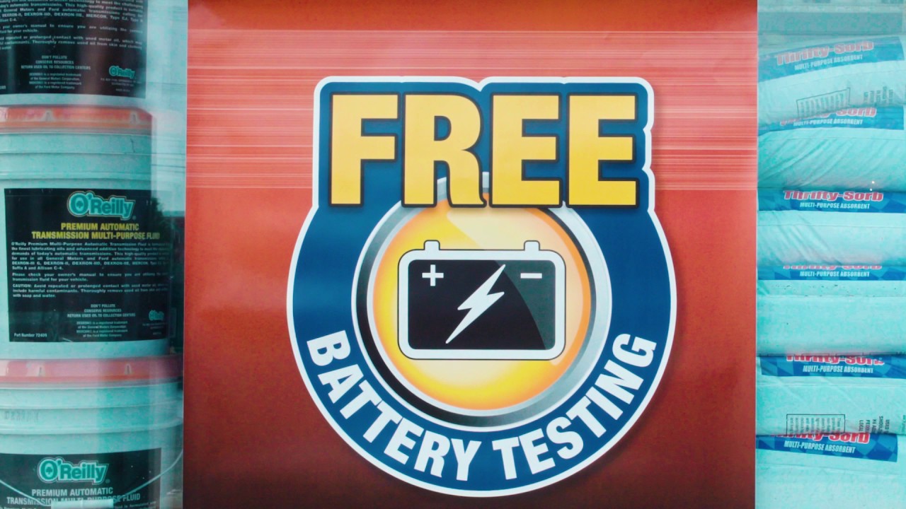 O'Reilly Auto Parts Jingle - Free Battery Testing