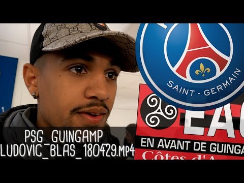 LUDOVIC BLAS APRÈS PSG - GUINGAMP (2-2) / Ligue 1 - 29 avril 2018