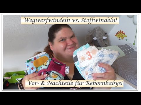 Wegwerfwindeln vs. Stoffwindeln für Rebornbabys! || Reborn Baby Deutsch || Little Reborn Nursery