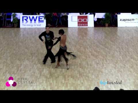 Lukas Bartunek - Katerina Hrstkova, Czech national latin championship 2013, final - samba