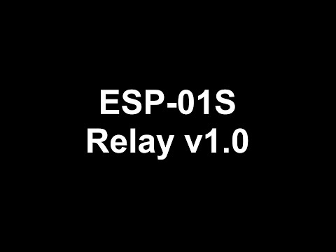 ESP-01S Relay v1.0 все-таки работает!