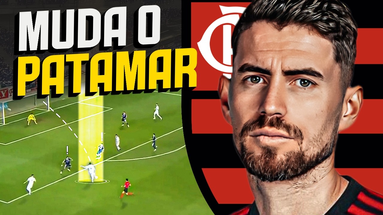 COMO JOGA JORGINHO - ENCAIXA no FLAMENGO de FILIPE LUIS?