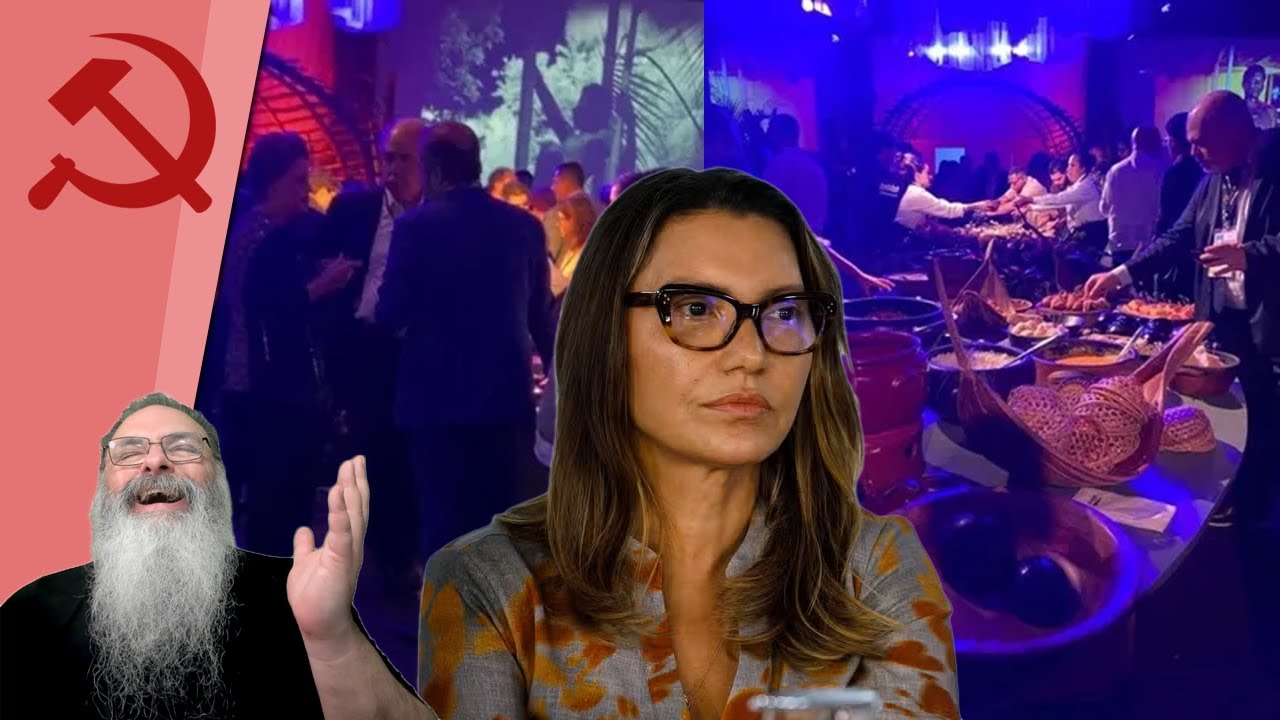 JANJA OFERECE COQUETEL para CHEFES de ESTADO... MAS NENHUM FOI! SÓ DEU PETISTA na FESTA da JANJA