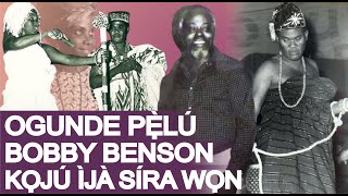 Hubert Ogunde  and Bobby Benson