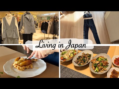 window shopping, make American waffle, move forward to my resolution | japan daily life